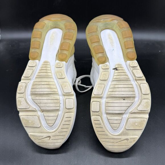 Nike Air Max 270 GS White Sneaker Shoe 943345-103 Youth Size 7Y - Picture 7 of 7